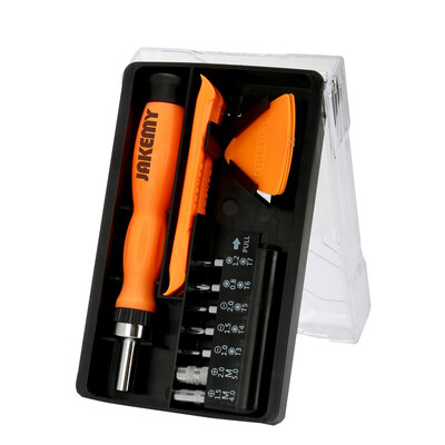 

JAKEMY 20 in 1 Precision Magnetic Screwdriver Set Opening Pry Tools Ratchet Handle for iphone 5 6 Cell Phone Laptop PC