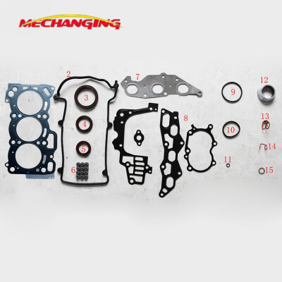 

For DAIHATSU SIRION 10L EJ EJ-DE EJ-VE Engine Parts Full Set Engine Seal Gasket Automotive Spare Parts 50232700 04111-97206-000