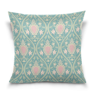 

ALAZA Throw Pillow Cover 16 X 16 inch Christmas Gift Cushion Cover with Elegant Pattern Printed Pillowcase