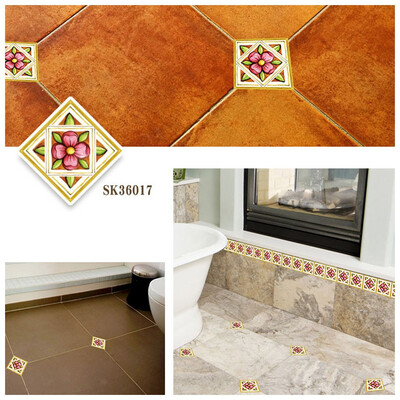 

〖Follure〗Tile Stickers Living Room Kitchen Bedroom Floor Decoration Removable Wall Sticke