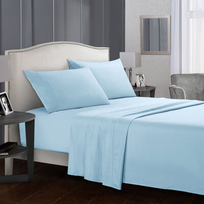 

Toponeto Bed Sheet Set Super Soft Microfiber Luxury Sheets 16 Inch Deep Pocket Wrinkle An