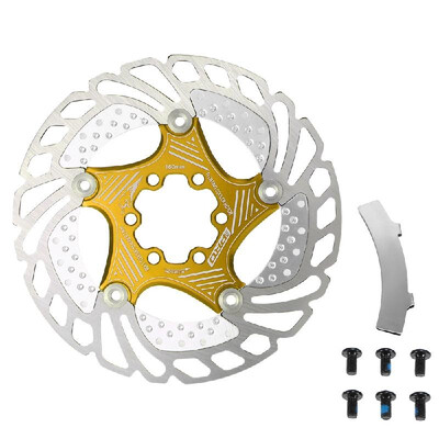 

140MM 160MM 180MM 203MM Cycling Floating Cooling Rotor MTB Road Bike Cooler Rotor with Brake Alignment Tool