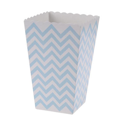 

12pcs Wave Pattern Folding Candy Popcorn Boxes for Birthday Party Wedding