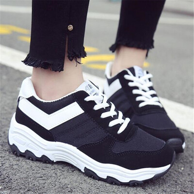 

2019 New Women Shoes Fashion Tenis Feminino Women Shoes Chunky Sneakers Breathable Mesh Shoes Woman Casual Shoes Women Sneaker A