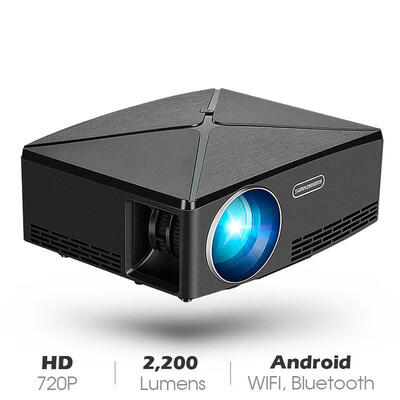 

AUN HD MINI Projector C80 UP 1280x720 Android WIFI Proyector LED Lamb Home Theater