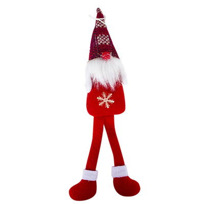 

〖Follure〗Handmade Santa Cloth Doll Birthday Present For Home Christmas Holiday Decoration