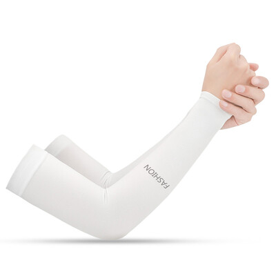 

1 Pair Cooling Arm Sleeves UV Protective Absorbent Arm Cover for Outdoor Cycling Driving Running Golf Men Women