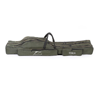 

Portable Folding Fishing Rod Carrier Canvas Fishing Pole Tools Storage Bag Case Fishing Gear Tackle