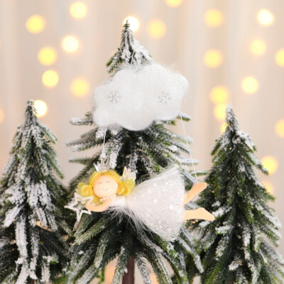 

Tailored Christmas Crafts Christmas Tree Ornaments Cloud Angel Pendant