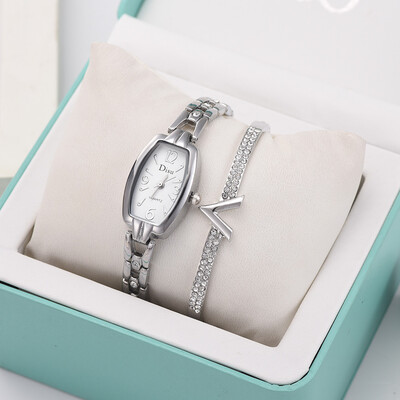 

RM Light Luxury Lady Temperament Watch Bracelet Set Chain Watch Birthday Gift