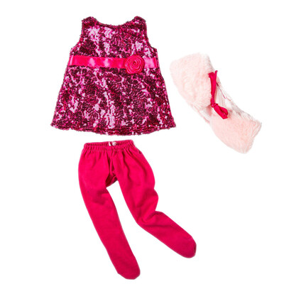 

Tailored Clothes Dress Lady Style For 18 Inch American Boy Doll Accessory Girl Toy
