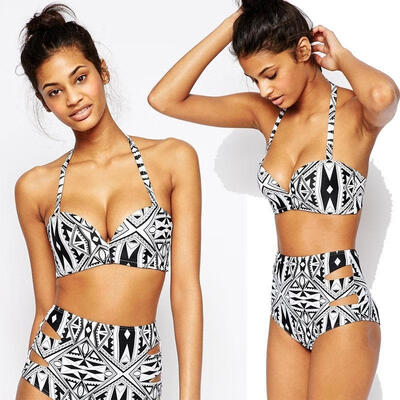 

Sexy Women Bandage Bikini Set Push-up Padded Bra Swimsuit Bathing Suit Swimwear