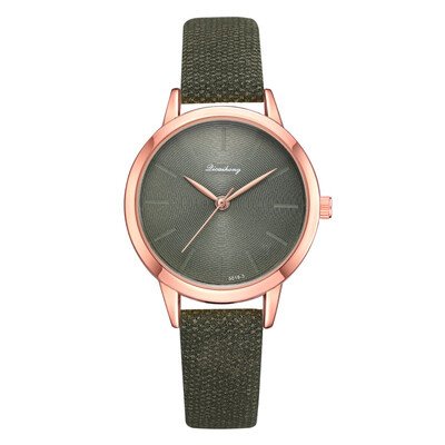 

Fashion Women Watches Simple Scale Dial Ladies Quartz Wristwatch Unique Design Leather Strap Retro Clock Gift Zegarki Damskie