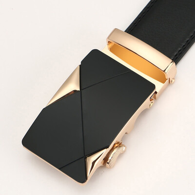 

Mens belt automatic buckle layer cowhide youth fashion men belt new line designer belts high quality 35cm luxury brand belt