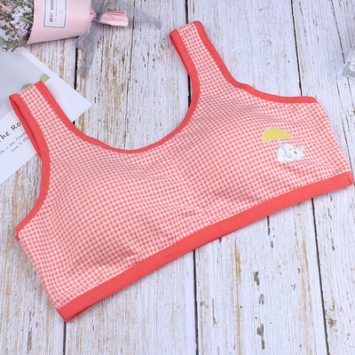 

Kids Girls Underwear Foam Bra Vest Children Underclothes Sport Undies Clothes