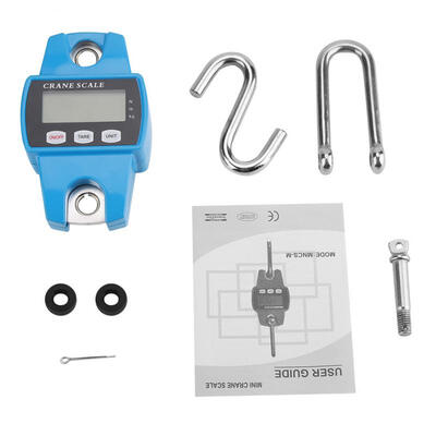 

Greensen Digital Sky Blue 300KG Hanging Crane Scale Industrial Hook Weight Meter