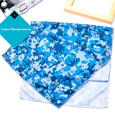 

1 Pc Instant Cooling Printing Camo Iced Towel Sports Gym Towel Drying Dry Coolingtowel