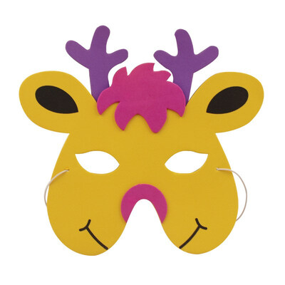 

FUNNYBUNNY High Quality Comfortable 40 Assorted Foam Animal Party Masks for Birthday Party Favors Dress-Up Costume