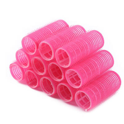 

12pcs Self Grip Hair Rollers Cling Any Size DIY Hairdressing Hair Curlers