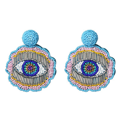 

2019 Fruit Bead Earrings for Women Summer Watermelon Dangle Drop Earrings Girl Handmade Statement Wedding Jewelry Party Gift