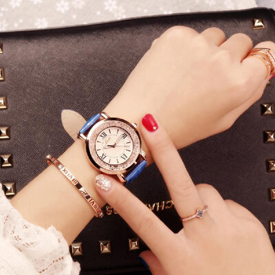 

Women Elegant Exquisite Watches Fashion PU Leather Band Quartz Watch