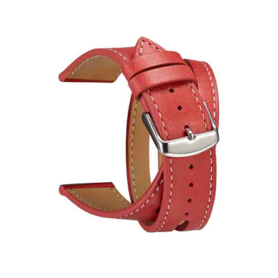 

〖Follure〗Double Tour Leather Accessory Band Replacement Bracelet For Apple Watch 4 44mm