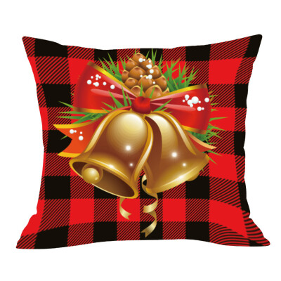 

〖Follure〗Christmas Series Printed Pillowcase Soft Decoration Cushion Cover Pillowcase