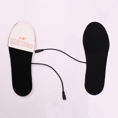 

USB Charging Cable Heating Insoles Shoe Pad Warmer Winter Warm Foot Sock Heater