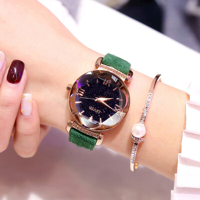 

Ladies Star Watch 2019 new fashion waterproof Korean student temperament ladies atmosphere Shi Ying womens watch
