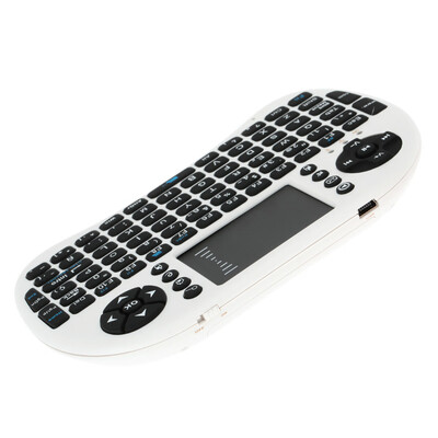 

24G Mini USB Wireless Spanish Version Keyboard Touchpad & Air Mouse Fly Mouse Remote Control for Android Windows TV Box Smart Pho