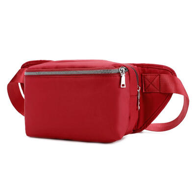 

Waterproof Pure Color Shoulder Women Waist Fanny Belt Packs Nylon Chest Bag