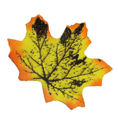 

100pcsset Mixed Fall Colored Artificial Maple Leaves Home Wedding Party Scrapbooking Fake Leaf