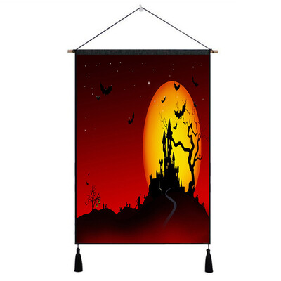 

Toponeto Unframed Hallowmas Oil Painting Print Picture Home Wall Room Wall Hanging