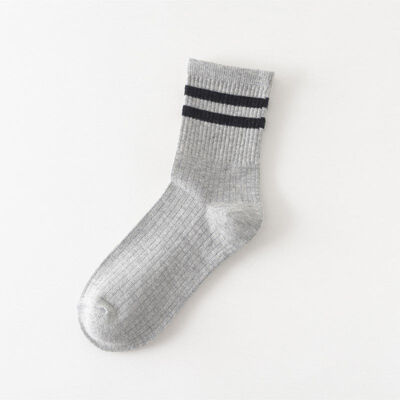 

Women Funny Socks Casual Stripes Print Breathable Moisture Wicking Deodorant Elastic Athletic Work Japanese Harajuku Socks