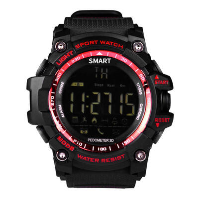 

EX16 Digital Fitness SmartWatch Waterproof Pedometer Calories Calculator Outdoor Sport Smart Watch Wristwatch