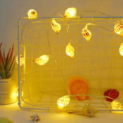 

Gobestart Unique Conch Light String for Home Indoor Decoration Light String 12 23Meters