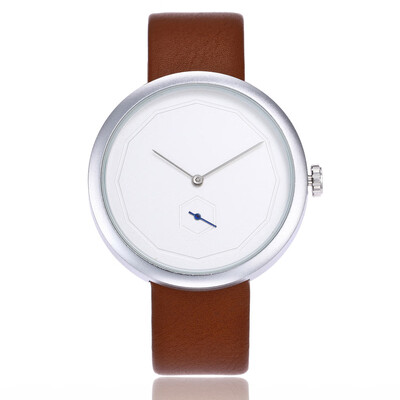 

Japanese movement fashion small seconds couple models leather hand