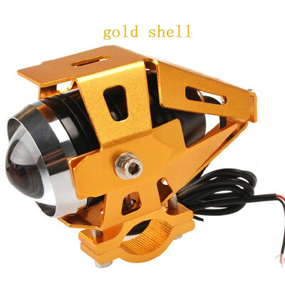 

1PCS 125W motorcycle headlights 12V auxiliary working lamp U8 U5 led motorbike spotlight accessories 12V moto DRL spot head light