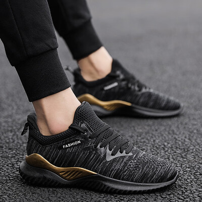 

Mens shoes fashion breathable mesh shoes mens trend wild sports shoes tide shoes running shoes