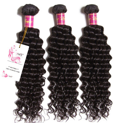 

UNice Hair 8A Peruvian Deep Curly Wave Virgin Human Hair 300g US Stock