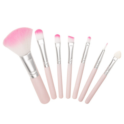 

〖Follure〗7Pcs Makeup Brush Pink