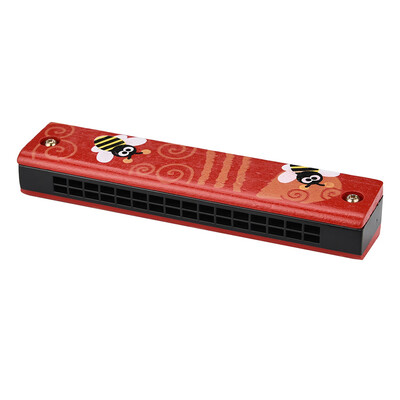 

〖Follure〗Children wooden painting can play harmonica parent-child new strange puzzle toys