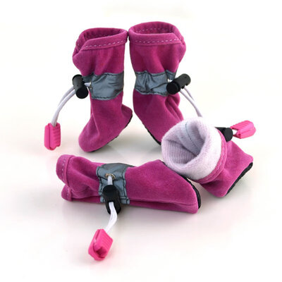 

Waterproof Pet Dogs Shoes Fall&Winter Warm Soft Thick Breathable Dogs Boot Shoes For Chihuahua Puppies 7 Color dog shoes