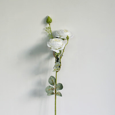 

Artificial Camellia Flower 3 Head Plant Fake Photographic Prop Wedding Decor