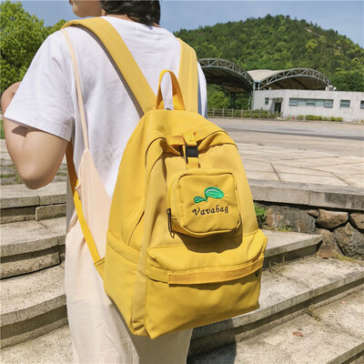 

Schoolbag junior high school girls Korean version insfeng high school students backpack girls shoulder bags Simple Sen travel bag