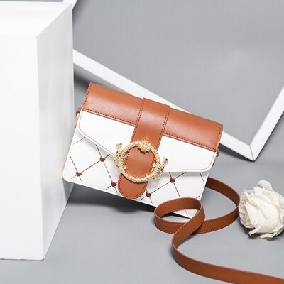 

Senior Single Shoulder Texture Small Lady 2019 Upper Slant Bag Simple Slant Ocean-Crossing Style