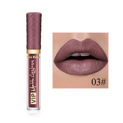 

Matte Lip Long-lasting Moisturizer Glaze Fog Surface Velvet Waterproof No Fade Liquid Lipstick Makeup Lip Gloss