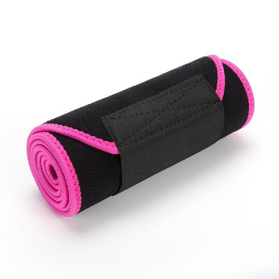 

Workout Waist Trimmer Belt Fitness Adjustable Waist Wrap Sports Running Yoga Slimmer Trainer