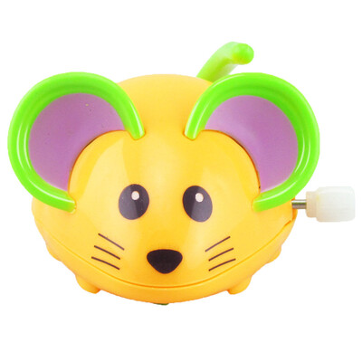 

〖Follure〗Clockwork Funny Toy Cartoon Mouse Clockwork Car Educational Toys