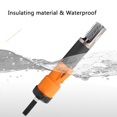 

Useful Electric Fish Scaler Fishing Scalers Clean Fish Remover Cleaner Descaler Waterproof Scraper Seafood Tools